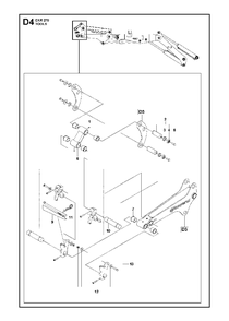 Part Location Diagram of 5863765-01 Husqvarna Hitch