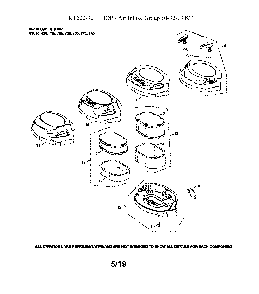 Air intake Diagram and Parts List for 967924801-00  Husqvarna Lawn Mower