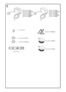 Installation Accessories Diagram and Parts List for 210  Husqvarna Lawn Mower