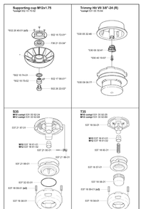 Part Location Diagram of 537218901 Husqvarna KNOB