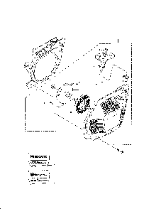 Starter Diagram and Parts List for 965030298  Husqvarna Chainsaw