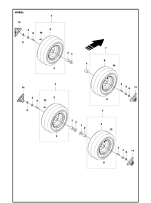 Part Location Diagram of 506800910 Husqvarna Sleeve