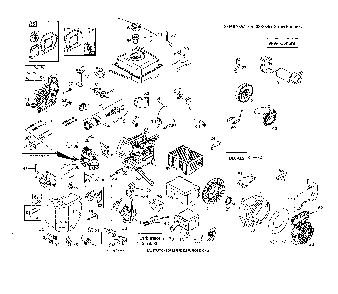 Engine, lct 585335703 Diagram and Parts List for 96193009703  Husqvarna Snow Blower