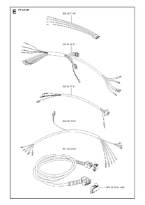 Electrical Diagram and Parts List for PP440 2008-09 Husqvarna Miscellaneous