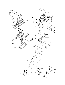 Steering Diagram and Parts List for 967271701-00  Husqvarna Lawn Tractor