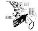 Page C Diagram and Parts List for 480 1981-10 Husqvarna Chainsaw