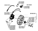 Page F Diagram and Parts List for 480 1981-10 Husqvarna Chainsaw