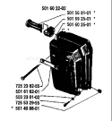 Part Location Diagram of 501602501 Husqvarna Heat Protector