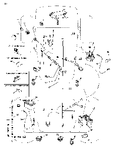 Electrical Diagram and Parts List for CTH200TWIN (96061026300)(2010-01) Husqvarna Lawn Tractor