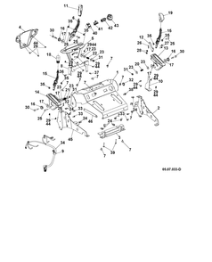 Control Panel And Discharge Chute 10 Diagram and Parts List for ST424T  Husqvarna Snow Blower