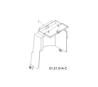 Chassis, Engine And Pulleys 3 Diagram and Parts List for 1830HV (96193007304)(2012-06) Husqvarna Snow Blower