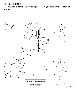 Engine Diagram and Parts List for YTH150 (954140007B, 954140007)(1997-01) Husqvarna Lawn Tractor