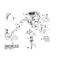 Engine Diagram and Parts List for GT54CS-96043022500  Husqvarna Lawn Tractor