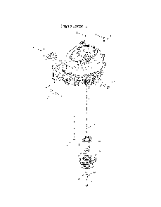 Engine - b&s 16 hp Diagram and Parts List for 968999685  Husqvarna Lawn Mower