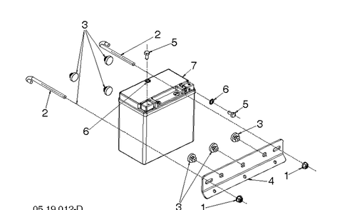 Control Panel And Discharge Chute 8 Diagram and Parts List for ST430T  Husqvarna Snow Blower