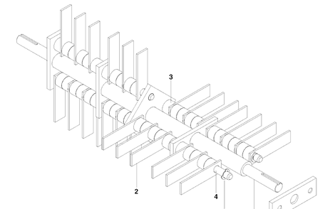 Part Location Diagram of 539106856 Husqvarna SHAFT 18