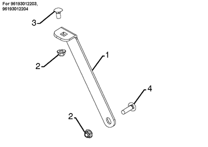 Auger Housing And Impeller 4 Diagram and Parts List for ST224P  Husqvarna Snow Blower