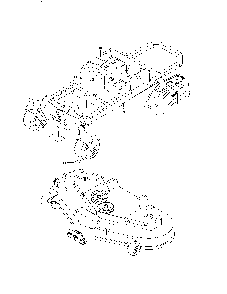 Decals Diagram and Parts List for 967303601-00  Husqvarna Lawn Mower