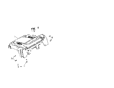 Console base Diagram and Parts List for ST227P-96193009702  Husqvarna Snow Blower