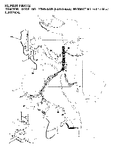 Electrical Diagram and Parts List for YTH1848XP (HAU18H48A, 954170057)(2003-01) Husqvarna Lawn Tractor