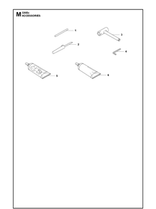 Accessories Diagram and Parts List for 326EX  Husqvarna Edger