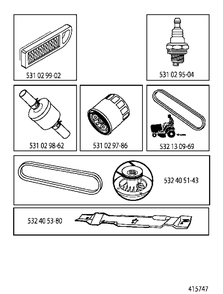 Part Location Diagram of 531029786 Husqvarna No Description Available