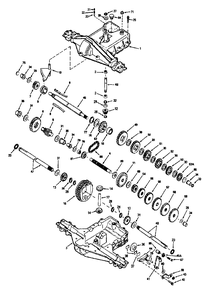 Part Location Diagram of 784355 Husqvarna Shift Rod & Fork