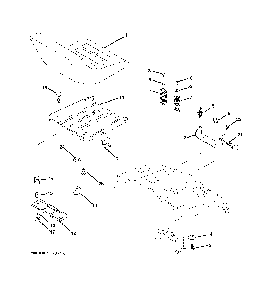 Seat Diagram and Parts List for CTH200TWIN (96061022600)(2007-10) Husqvarna Lawn Tractor