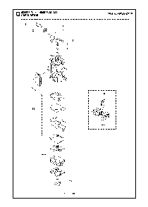 Carburetor Diagram and Parts List for 580BFSMARKIII 580BTS Mark III Husqvarna Leaf Blower / Vacuum