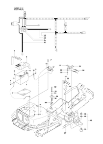 Part Location Diagram of 506909402 Husqvarna Bracket