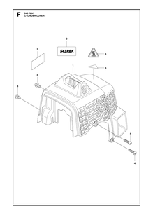 Part Location Diagram of 581575101 Husqvarna Decal