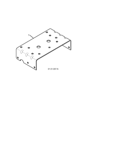 Engine Plate Diagram and Parts List for 15530SBLS 2009-08 Husqvarna Snow Blower