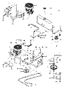 Hydraulic Pump - Motor Diagram and Parts List for PZ5426FX966060901-00 2009-08 Husqvarna Lawn Tractor