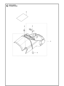 Part Location Diagram of 578016401 Husqvarna Grommet