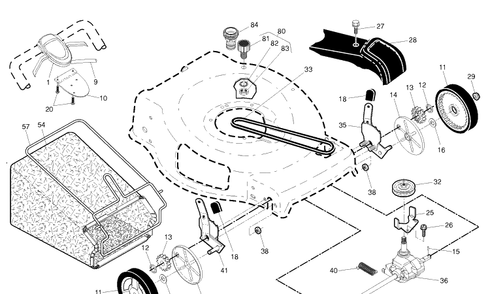 Part Location Diagram of 579708917 Husqvarna Drive Control