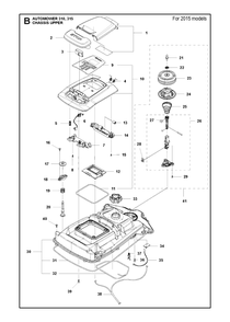Part Location Diagram of 585298001 Husqvarna Column