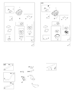 Carburetor Diagram and Parts List for 4055773220B1 2017-01 Husqvarna Engine