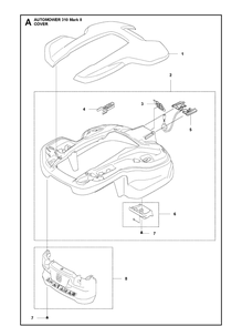 Part Location Diagram of 598764201 Husqvarna FORK TOOL