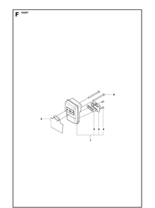 Muffler Diagram and Parts List for 530BT 20123800001-Current Husqvarna Leaf Blower / Vacuum