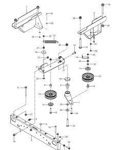 Part Location Diagram of 581821302 Husqvarna Bracket