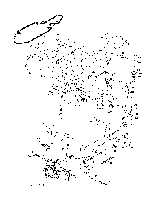 Drive Diagram and Parts List for CTH200TWIN (96061022600)(2007-10) Husqvarna Lawn Tractor