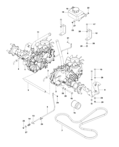 Part Location Diagram of 539112449 Husqvarna CAP