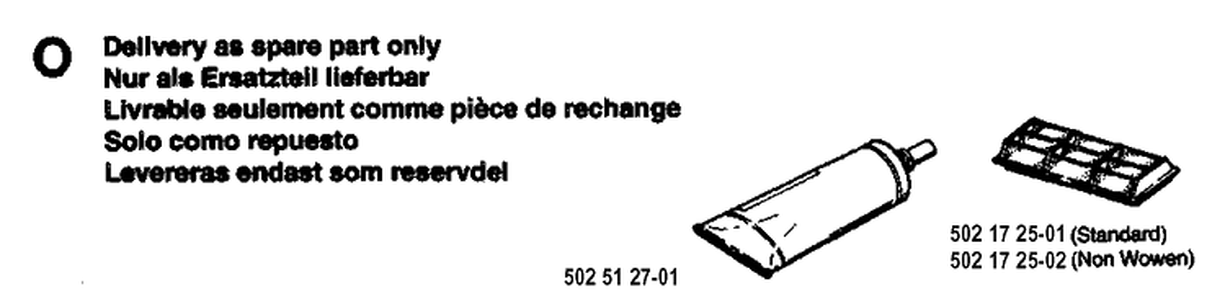 Accessories 2 Diagram and Parts List for 250RX 19944000001-19954000000 Husqvarna Brush Cutter
