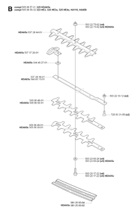 Part Location Diagram of 544004802 Husqvarna 