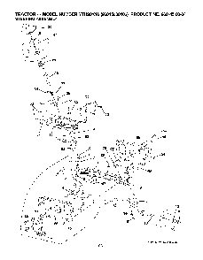 Steering Diagram and Parts List for YTH20K4696045000406 2008-03 Husqvarna Lawn Tractor