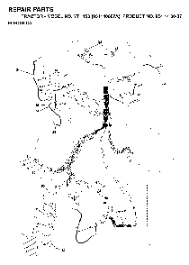Electrical Diagram and Parts List for YTH150 (954140007A, 954140007)(1997-01) Husqvarna Lawn Tractor