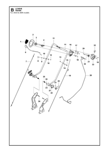 Part Location Diagram of 544907905 Husqvarna Cable