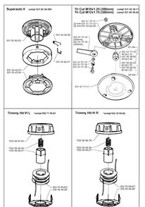 Part Location Diagram of 530069791 Husqvarna 
