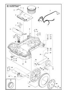 Part Location Diagram of 5351224-02 Husqvarna Locking Spring