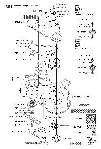 94cm Cutting Deck Diagram and Parts List for RIDERPRO18AWD (953536601)(2005-03) Husqvarna Lawn Tractor